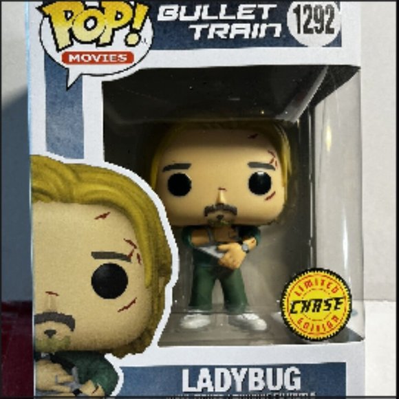 Funko Pop #1292 Chase Exclusive “Ladybug” Bullet Train Mib Free Protector! Misb - Picture 4 of 4